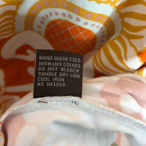 J. McLaughlin | “Sage” Dress | Stretchy | Orange | 3/4 length sleeves | … - Picture 8 of 8